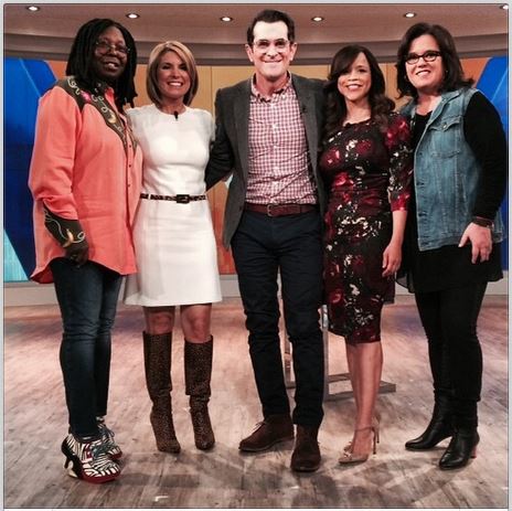 Ty Burrell & the ladies of The View