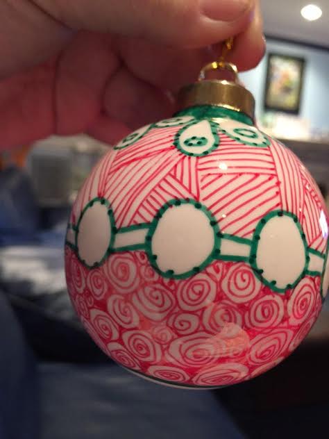 rosie odonnell ornament finished