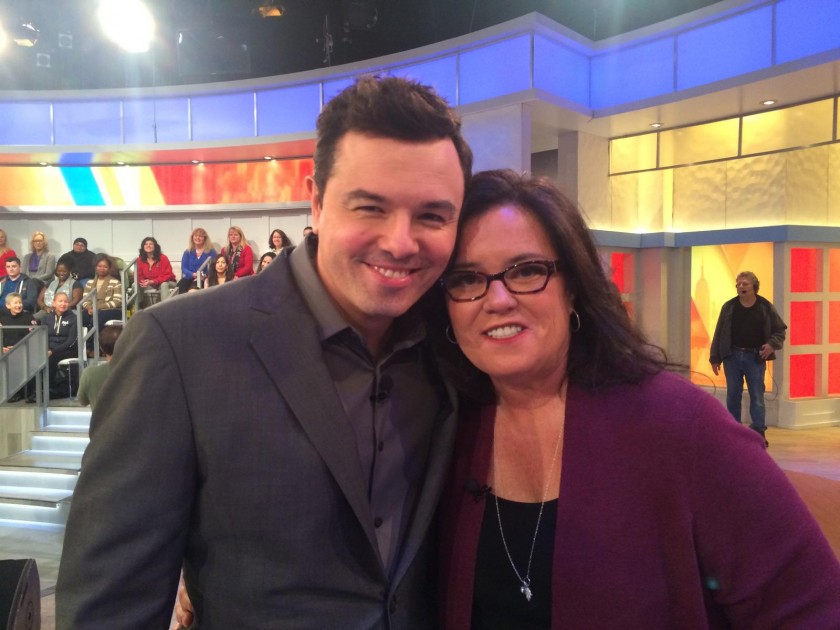 seth macfarlane and rosie o'donnell