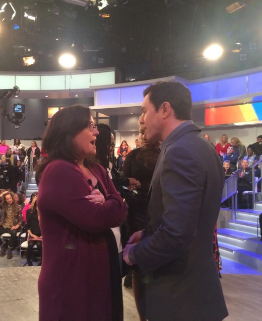 seth macfarlane and rosie o'donnell on the view 2
