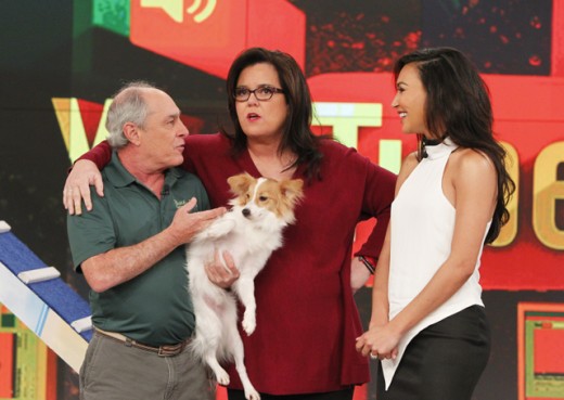 TELLER THE DOG, TRAINER, ROSIE O'DONNELL, NAYA RIVERA