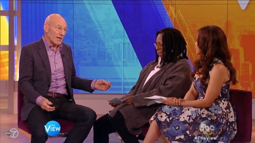 patrick stewart the view